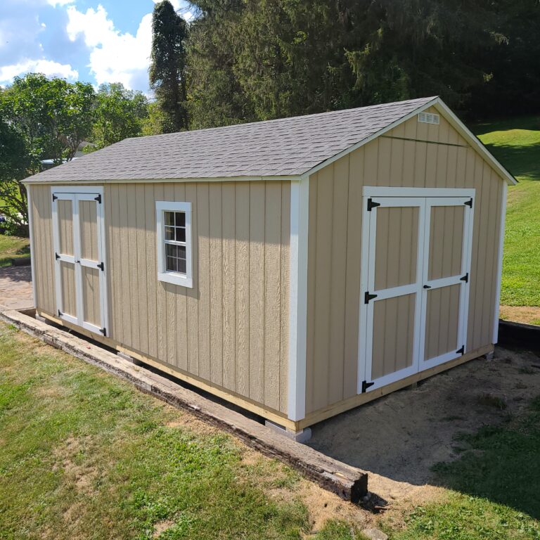 12x20 Extra 6 Ft Double Doors