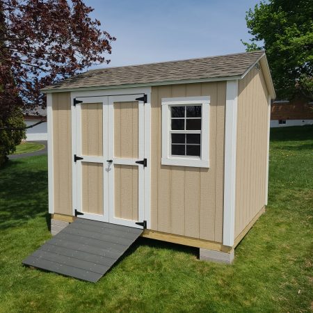 8x10 Shed Tan