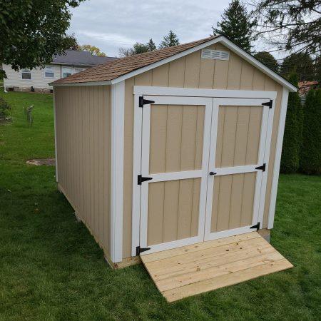 8x12 Shed 6 Ft Double Doors